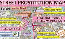 Európai callgirl-ek és tini prostituáltak Lyonban, Franciaországban