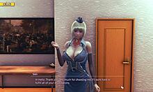 Titta på animerade Hentai-par njuta av hemmagjord sex i 3D