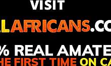 Amatööri musta parit ensimmäinen aisankannattaja kokemus - Todellisia afrikkalaisia toiminnassa