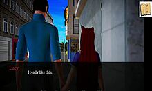 Realistinen hentai-peli punatukkaisen tyttöystävän kanssa