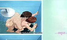 Avventura sessuale con cartoni animati per adolescenti arrapati su un'isola