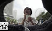 Japansk amatörtrekant med bystig flickvän och hemgjord ansiktsbehandling