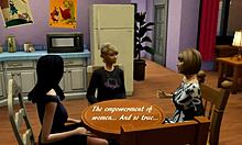 Sims 4 jentekveld - En parodi med venner