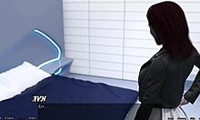 Ожењена црна МИЛФ у свемирској невољи у порно видеу из цртаног филма