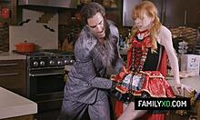 Madi Collins a Melody Mynx hrají v incestu videu s halloweenskou tématikou