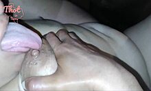 Баба ебаноса добија своју вагину јебану у међурасном кремпи видеу