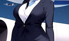 Flight Attendant Hentai Compilation: The Ultimate Collection of Boobs and Asses