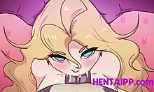 Animație hentai făcută acasă cu sex în grup și muie